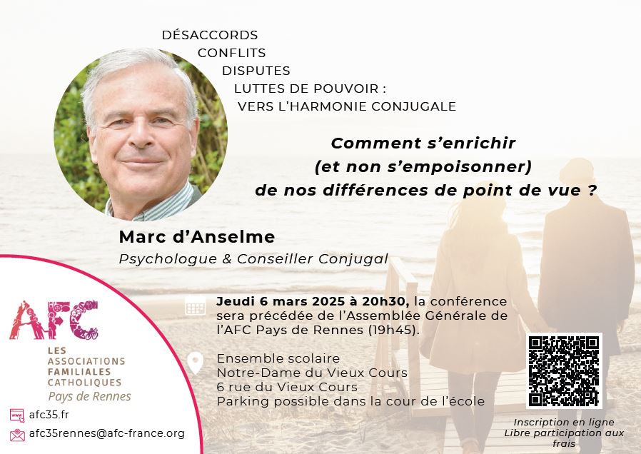 Conférence Marc d'Anselme - mars 2025
